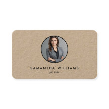 シンプルヘッドショットカスタムQRフォトまたはロゴクラフト