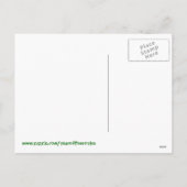 シンプルヘビのグラフィック年 シーズンポストカード (裏面)