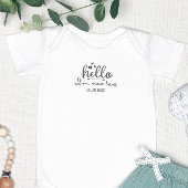 シンプルベビーパーソナライズされたボディスーツ ベビーボディスーツ