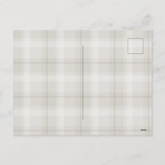 シンプルベビー誕生写真発表葉書 シーズンポストカード (裏面)