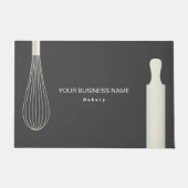 シンプルベーカリーモダンパティシエベーキング事業 ドアマット (正面)