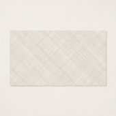 シンプルベージュリネンDIYリテールブティックハングタグ (裏面)