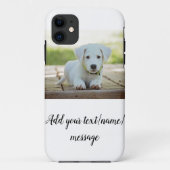 シンプルペットミニマルの写真名校を追加 Case-Mate iPhoneケース (裏面)