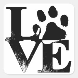 シンプルペットラブポー スクエアシール