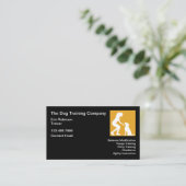 シンプルペット養成テーマ名刺新規 名刺 (スタンド正面)