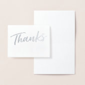 シンプルホイル感謝していカード |サンキューカード 箔カード (ディスプレー)