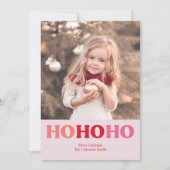 シンプルホリモダンデイ |赤とピンク2の写真 シーズンカード (正面)