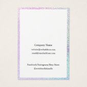 シンプルホルダーネックレスディスプレイロゴホログラフィック (裏面)