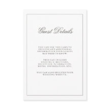 シンプルホワイトとグレイ結婚のゲスト情報