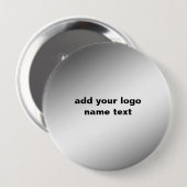 シンプルホワイトゲノム甘いホームマグネットボタン 缶バッジ (正面&裏面)