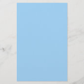 シンプルホワイトデイジーメイスンジャールハートブーケ 便箋 (裏面)