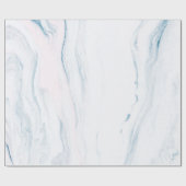 シンプルホワイトマーブルストーン ラッピングペーパー (フラット)