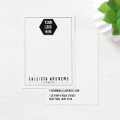 シンプルホワイトロゴのネックレス表示カードを追加 (デスク)