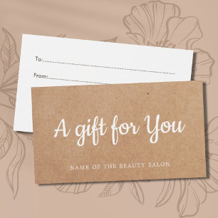 シンプルホワエレガントイト印刷クラフト美しいサロン