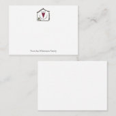 シンプルホームズザハートノテカカスタムール ノートカード (正面/裏面)