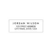 シンプルホームモダンアドレス セルフインキングスタンプ (デザイン)