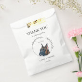 シンプルボクサー結婚ドッグお願いバッグ フェイバーバッグ (封をした状態)