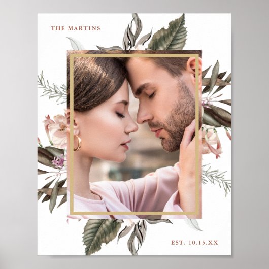 シンプルボタニカルワンフォト ポスター (正面)