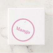 シンプルボトルラベル フェイバータグ (インサイチュ)