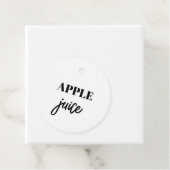 シンプルボトルラベル フェイバータグ (インサイチュ)