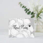 シンプルボヘミアン脚本フローラ新規計画 ポストカード (スタンド正面)