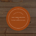 シンプルボホアーチテラコッタ結婚の感謝 ラウンドシール<br><div class="desc">このシンプルBoho Arch Terracotta's Thank 結婚 Youクラシック Polar Round Stickerデザインは、洗練されたニュートラルアイボリーのパレットと豪華なミックスの組み合わせ、サビのテラコッタ、セージの緑、プラムのマッチのオプションを備えている。タイポグラフィと優しいアーチシンプルの控えめなエレガンスは、クラシックミニマリストなスタイリングで心地よい洗練された美意識を作り出す。コーディネート無料カラーオプションは、すべての味のための幅広いルックスを提供する。美しい又はヴィンテージモダンのカジュアル、シックなブライダルシャワー結婚、またはその他の特別な機会に最適。全てのデザインと同様もしに、質問や特別なリクエストなどがあり頼ます。</div>