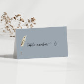 シンプルボホエレガントダスクテーブルナンバーカード プレイスカード