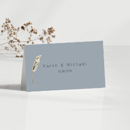 シンプルボホエレガントダスクテーブルナンバーカード プレイスカード