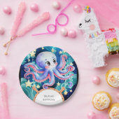 シンプルボホタコ誕生日 ペーパープレート (パーティー)