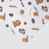 シンプルボホドライドオレンジウォーター色クリスマス 薄葉紙 (詳細)