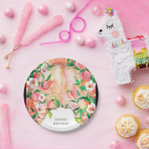 シンプルボホピーチ誕生日