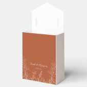 シンプルボホフローラテラコッタ フェイバーボックス (オープン)