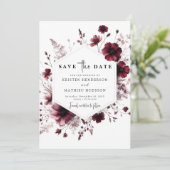 シンプルボホブルグン結婚ディ セーブザデート (スタンド正面)