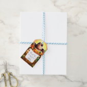 シンプルボホブートカウボーイベビーシャワー ギフトタグ (より糸付き)