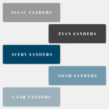 シンプルボホレインボー防水名