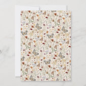 シンプルボホ結婚式招待状 招待状 (裏面)