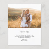 シンプルボホ | BUDGETハートスクリプト写真ありがとうございます (裏面)