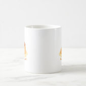 シンプルポジティブ思考パスタティブ可愛いスパゲッティ コーヒーマグカップ (中央)