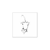 シンプルマウススケッチ ラバースタンプ (インプリント)