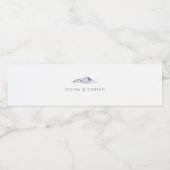 シンプルマウン結婚ズ ペットボトルラベル (シングルラベル)