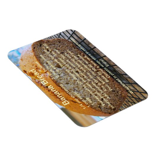 シンプルマグネット上のバナナレシピ マグネット (右側)