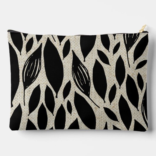 シンプルマザーズデイミニマルプリントカットソーバッグ アクセサリーポーチ (裏面)