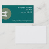 シンプルマッサージ名刺 名刺 (正面/裏面)