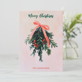 シンプルミステレモダントー非フォトピ絵を描ンク 招待状 (スタンド正面)