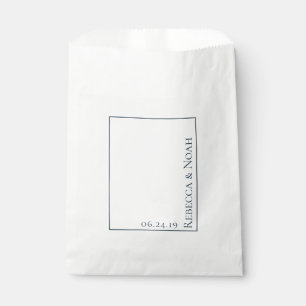 シンプルミニマエレガントリストの控えめの文字結婚ズ フェイバーバッグ