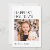 シンプルミニマエレガントリスト シーズンカード (正面)