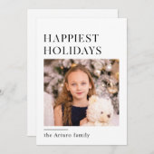 シンプルミニマエレガントリスト シーズンカード (正面/裏面)