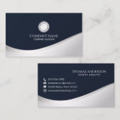 シンプルミニマエレガントリスト |名刺 名刺 (正面/裏面)