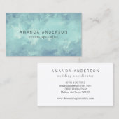 シンプルミニマエレガントリスト |名刺 名刺 (正面/裏面)