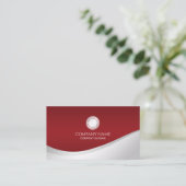 シンプルミニマエレガントリスト |名刺 名刺 (スタンド正面)